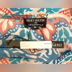 NWT! NICKY HILTON X Blouse. Size M. Originally $193 thumbnail 2
