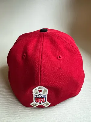 New Era 59Fifty San Francisco 49ers Fitted Hat Red Camo Brim Sz 7 1/8 NWT thumbnail 7