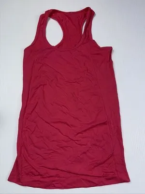 Fabletics Pink seamless Athletic Tank Top Racerback‎ Workout Running s thumbnail 1