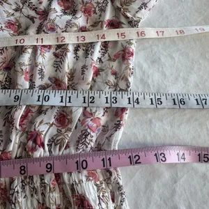 Princess Polly Dress Sz 2 Mini Floral Ruffle Tiered Sheer Whimsical Coquette thumbnail 12