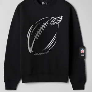 Carl Banks Black GIII 4Her Philadelphia Eagles Sweatshirt thumbnail 3