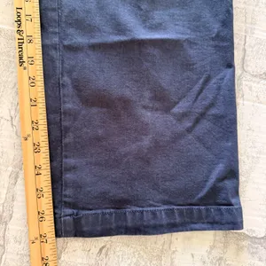 Madewell Emmett Wide Leg Crop Pant Ink Cotton Stretch Welt Pockets High Rise 27 thumbnail 9