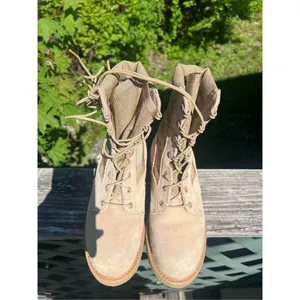 UFCW 8430 Womens Military Army Desert Combat Boots Steel Toe Vibram Sole Sz 5 XW thumbnail 6