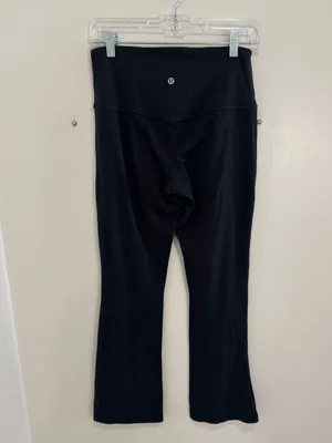 Lululemon flared cropped leggings Size 8 thumbnail 3