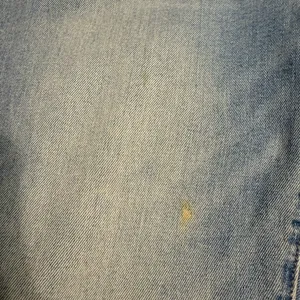 GAP “True Skinny” Distressed jeans. Size 8 has two spots in the front leg thumbnail 3