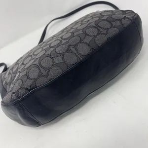 Coach Signature Chelsea Jacquard Crossbody Bag Purse 37584 Black thumbnail 7