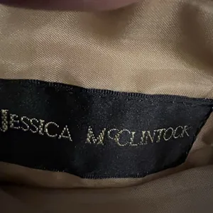 jessica mcclintock‎ purse Gold Shimmery Clutch Evening thumbnail 4