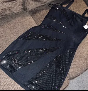 City Triangles sequins mini dress thumbnail 6