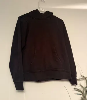 Lululemon‎ Pullover Hoodie Black Size 8 Kangaroo Pocket thumbnail 1