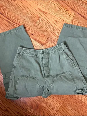 Universal Threads Olive Green Utility Cargo Pants thumbnail 3