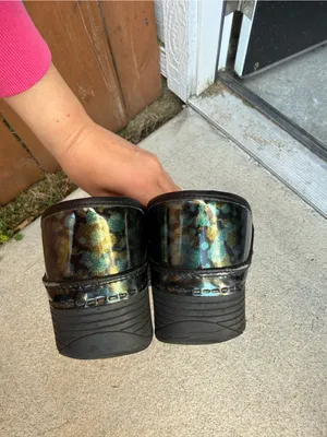 Iridescent Black Slip-On Clogs Dansko 38 thumbnail 4