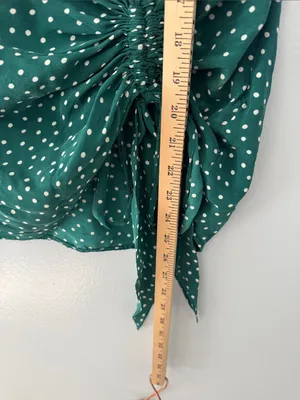 Maeve Anthropologie Polka Dot Top Size 2 Office Business Casual thumbnail 6