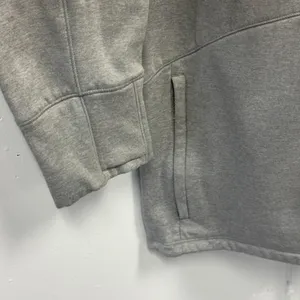 Athleta Forever Fleece 1/2 Zip Hoodie XL 825011-01 Relaxed Fit Heather Gray thumbnail 5