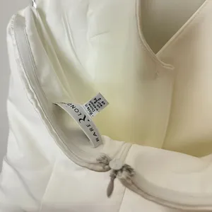RARE LONDON Halter Neck Suiting Minidress in Ivory Size US 2 thumbnail 7