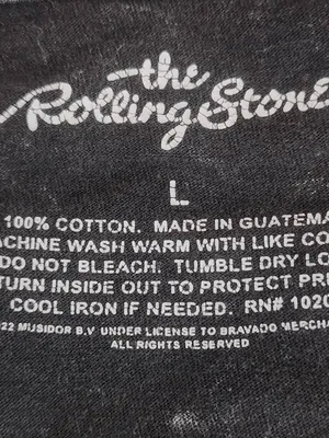 The Rolling Stones Black Short Sleeve Tee Size Large Rolling Stones T-Shirt thumbnail 6