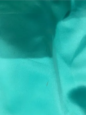Phoebe Couture Strapless Teal Satin Sheath Dress thumbnail 9