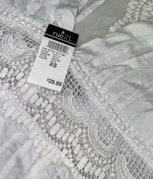 NEW Lace dress White Size XS thumbnail 7