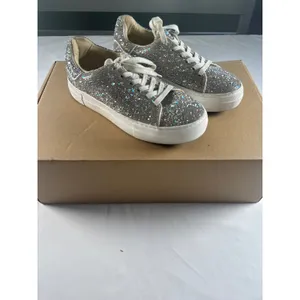 Betsey Johson Sidney Rhinestone Platform Sneakers Womens 8.5 thumbnail 9