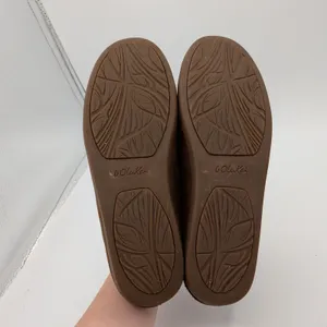 OluKai Nohea Nubuck Dark Java Tan Leather Slip On Loafers Womens 9.5 20174-4834 thumbnail 6