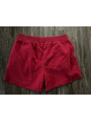 True Religion Red Sweat Shorts Sz XL Horseshoe thumbnail 3