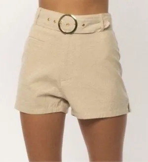 NWT Revolve Amuse Society - Radlee Woven Shorts - Linen. Size Medium thumbnail 1