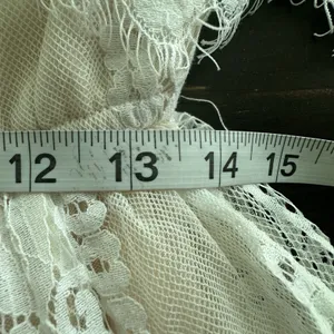 Baltic Born Caroline Lace Maxi Dress Sz M Off Shoulder Sheer Romantic Photoshoot thumbnail 12