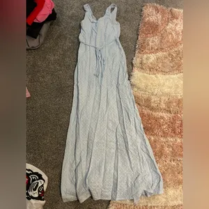 Princess Polly Nellie Anglaise Maxi Dress Blue thumbnail 8