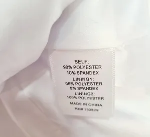 MORE TO COME Eva Strapless Dress in White Medium thumbnail 9