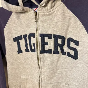 Majestic MLB Detroit Tigers Women Zip Up Hoodie Size S thumbnail 3
