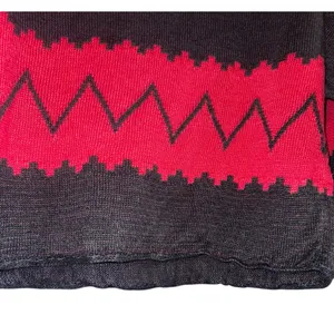 Lauren Ralph Lauren Southwestern Linen‎ Sweater Sz Med Dolman Sleeves Geometric thumbnail 6