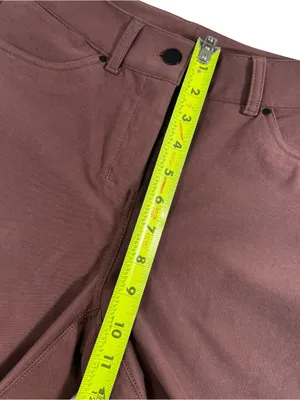 Lululemon City Sleek 5 Pocket Wide-Leg High-Rise Pant Utilitech Roasted Brown thumbnail 10