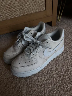Light Blue Suede Air Force One Size 7.5 thumbnail 3