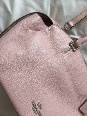 Coach Pebbled Leather Crossbody — Light Pink thumbnail 4