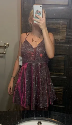 Sequin Hearts Homecoming / Semi-formal Dress thumbnail 2