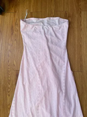 Chicme light pink strapless dress thumbnail 11