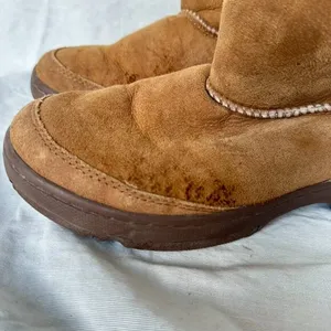 Ugg Australia Tan Brown Chestunt Genuine Leather Short Boots Women's‎ Size 5 thumbnail 4