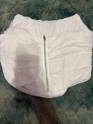 White corset top Size XL thumbnail 3