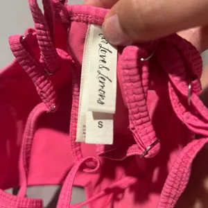 For Love & Lemons Eva Crop Top/Sports Bra‎ pink small thumbnail 7
