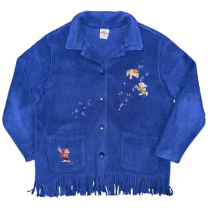VTG 90s Disney Store Fleece Jacket Large Snow White Seven Dwarfs Embroidered thumbnail 1