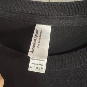 AMERICAN APPAREL Black T-Shirt with CSUN Illustration Pink Graphic thumbnail 4