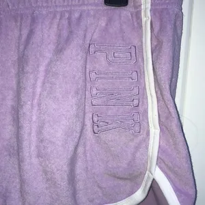 Pink Victoria’s Secret XL purple shorts cloth shorts towel material shor… thumbnail 3
