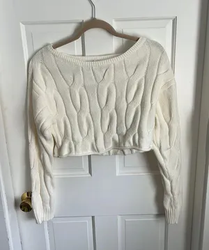 cream sweater set thumbnail 1