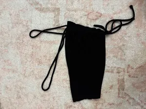 Princess Polly Top Crop Black thumbnail 2
