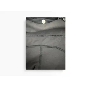 Lululemon Black Cropped Pocket Leggings Size 2 thumbnail 9