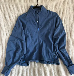 lululemon athletica Women's Slate Blue Utility Zip Jacket thumbnail 1