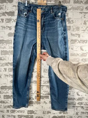 American Eagle | women mom curvy jeans plus size denim thumbnail 4