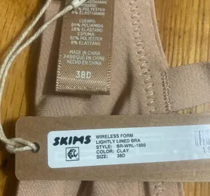 SKIMS Wireless Bra 38D thumbnail 4