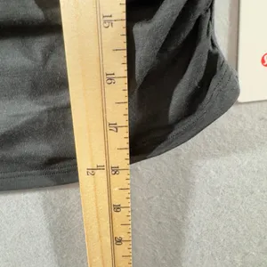 615‎ | NWT Lululemon See the Horizon Tank Black Ruched Mock Neck Size Small thumbnail 4