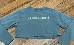 Alphalete Blue Crop Top thumbnail 2