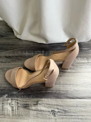 michael kors tan sascha heels thumbnail 5